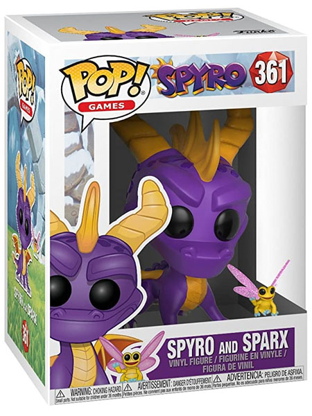 funko pop spyro and sparx